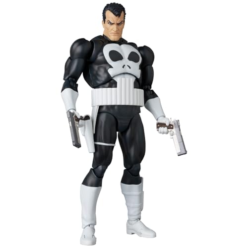 MAFEX No. 283 The Punisher Comic Version, Total Height Approx. 6.3 inches (160 mm), Non-scale, Pre-painted Action Figure