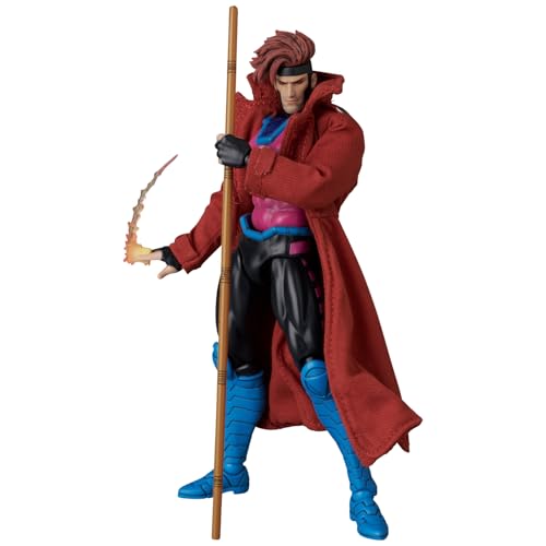 MAFEX No. 287 GAMBIT Comic Variant Version, Total Height Approx. 6.3 inches (160 mm), Non-scale, Pre-painted Action Figure